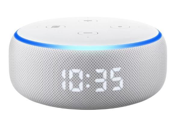 Echo Dot 3ª Geração Alexa Smart Speaker com Relógio - AMAZON
